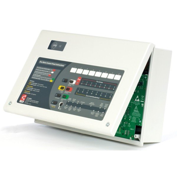 Context Plus IP30 Conventional Fire Alarm Panel – 2, 4 & 8 Zone Emergency Safety System - Image 2
