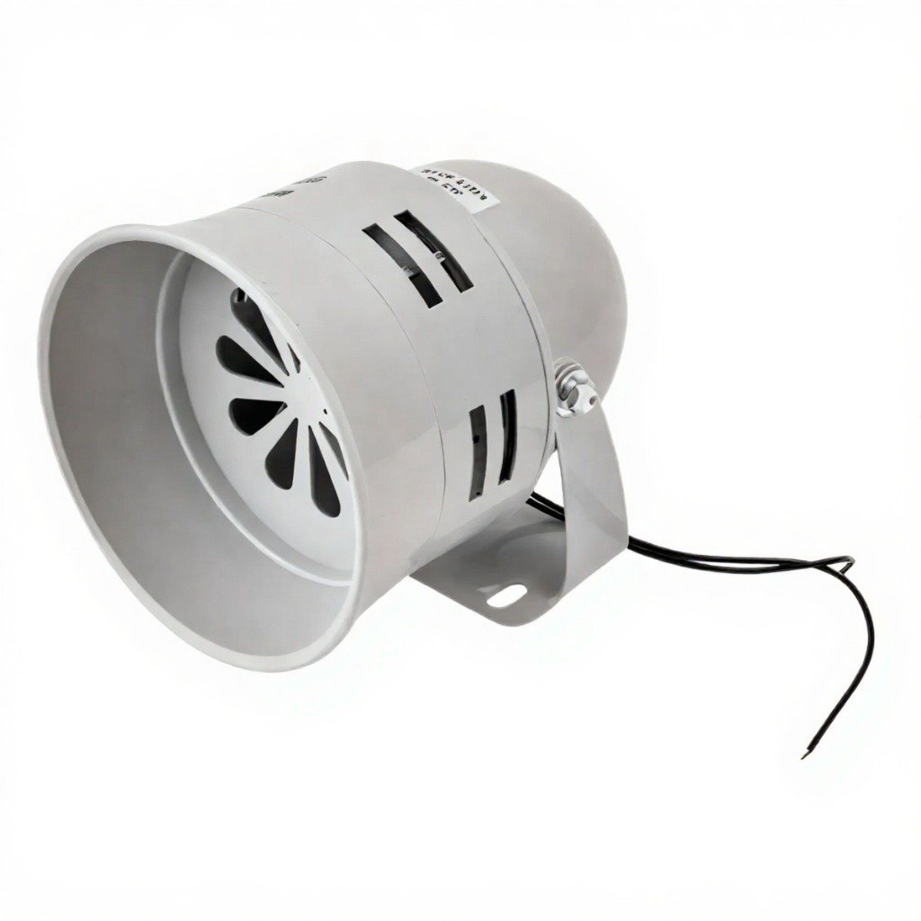 MS-290 Heavy-Duty Industrial Motor Siren – 112dB Loud Alarm | Water & Dust Protected | Emergency & Fire Safety Alert System
