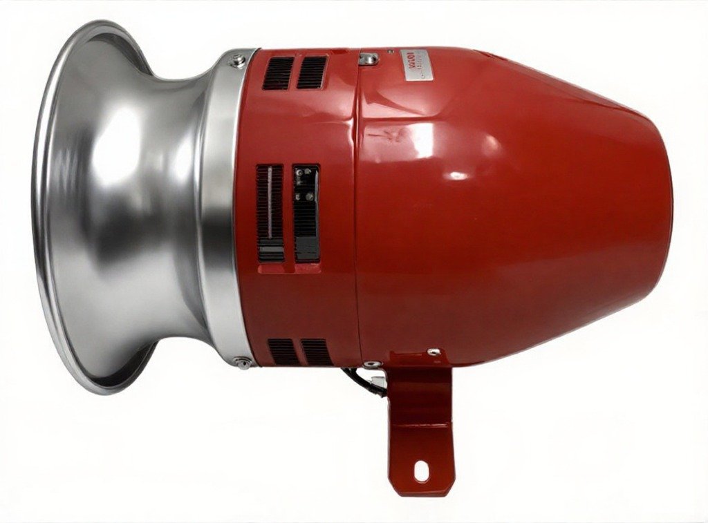 MS-390 Heavy-Duty 110dB Industrial Motor Siren – Water & Dust Protected Emergency Fire Alarm - Image 3
