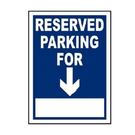 MP-429 Reserved Parking For Sign