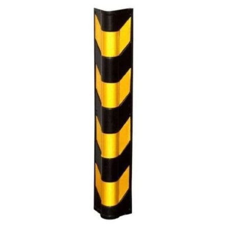 Reflective PC-002 Rubber Column Guard Wall Protector