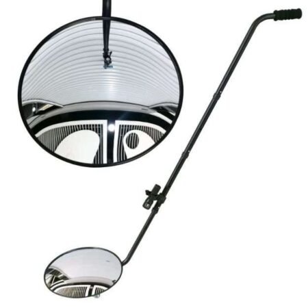 Under Vehicle Search System Inspection Mirror With Flashlight