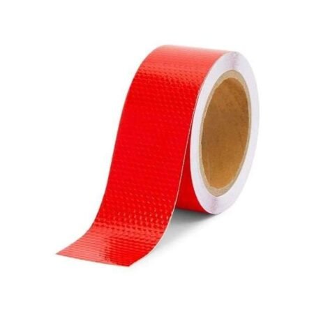 Road Safety PVC Red Diamond Grade Adhesive Reflective Warning Tape