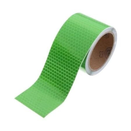Road Safety PVC Green Diamond Grade Adhesive Reflective Warning Tape