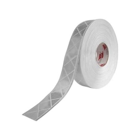 High Visibility PVC Gloss Grey Reflective Tape