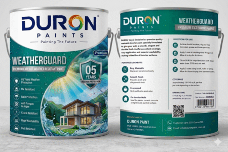 Duron Weather Guard Premium Exterior Paint (4 Litres)